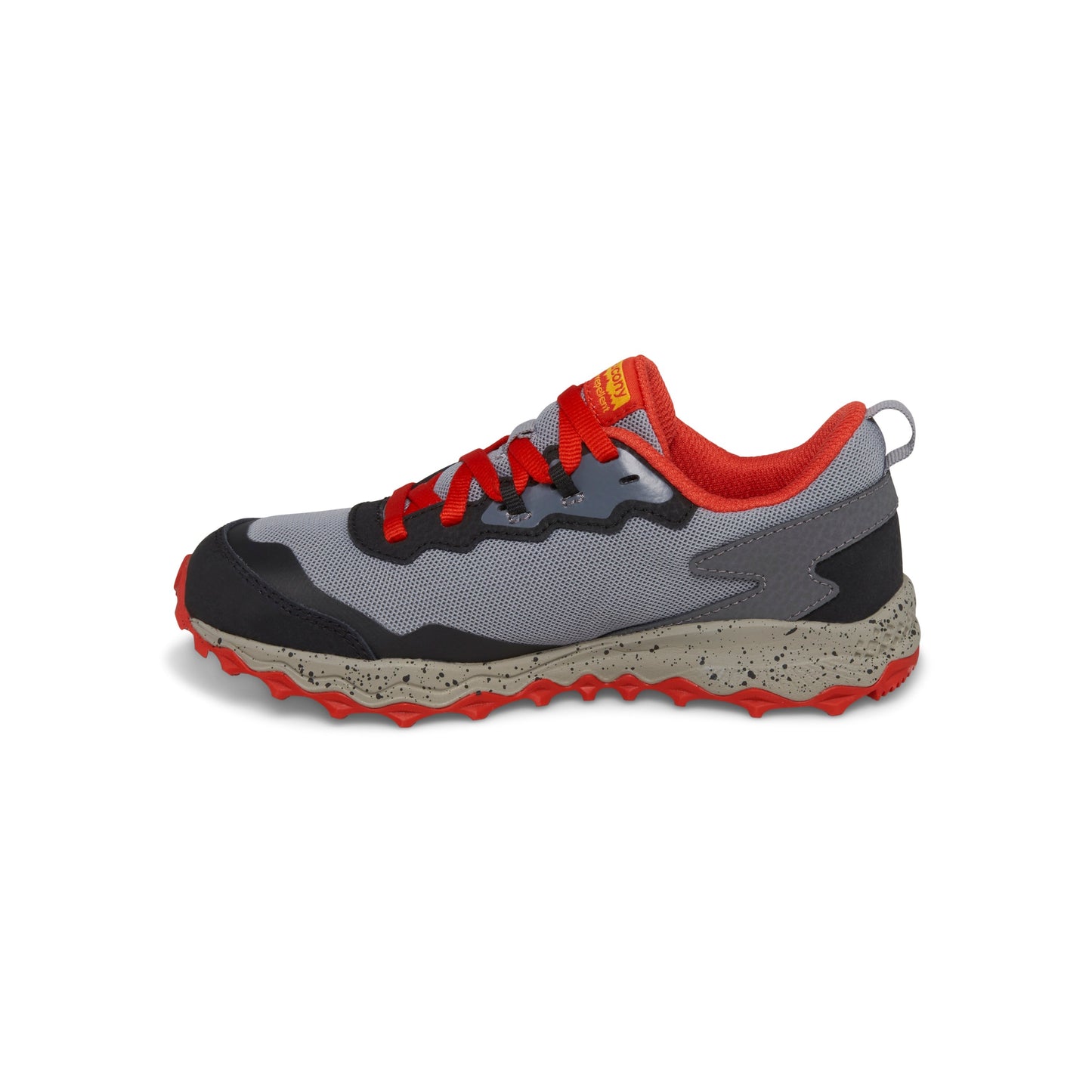Peregrine Kdz Sneaker - Big Kid Grey/Red/Yellow