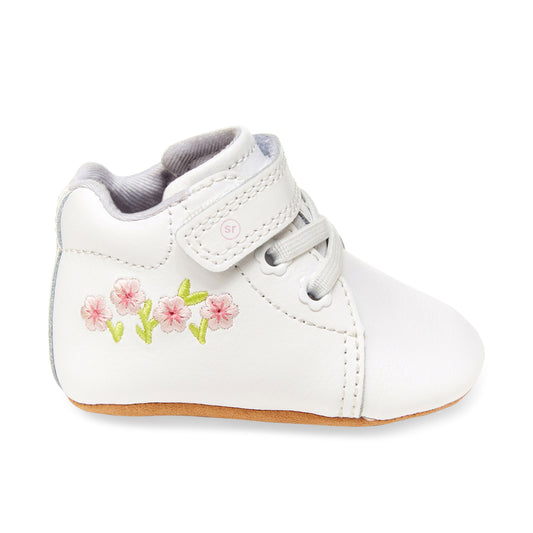 Emilia Baby Bootie - Little Kid White