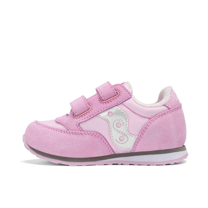 Jazz Hook & Loop Sneaker - Big Kid Pink