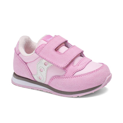 Jazz Hook & Loop Sneaker - Big Kid Pink