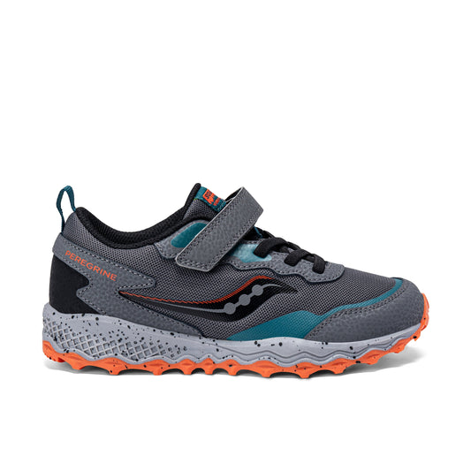 Peregrine KDZ A/C Shield Sneaker - Big Kid Grey/Teal