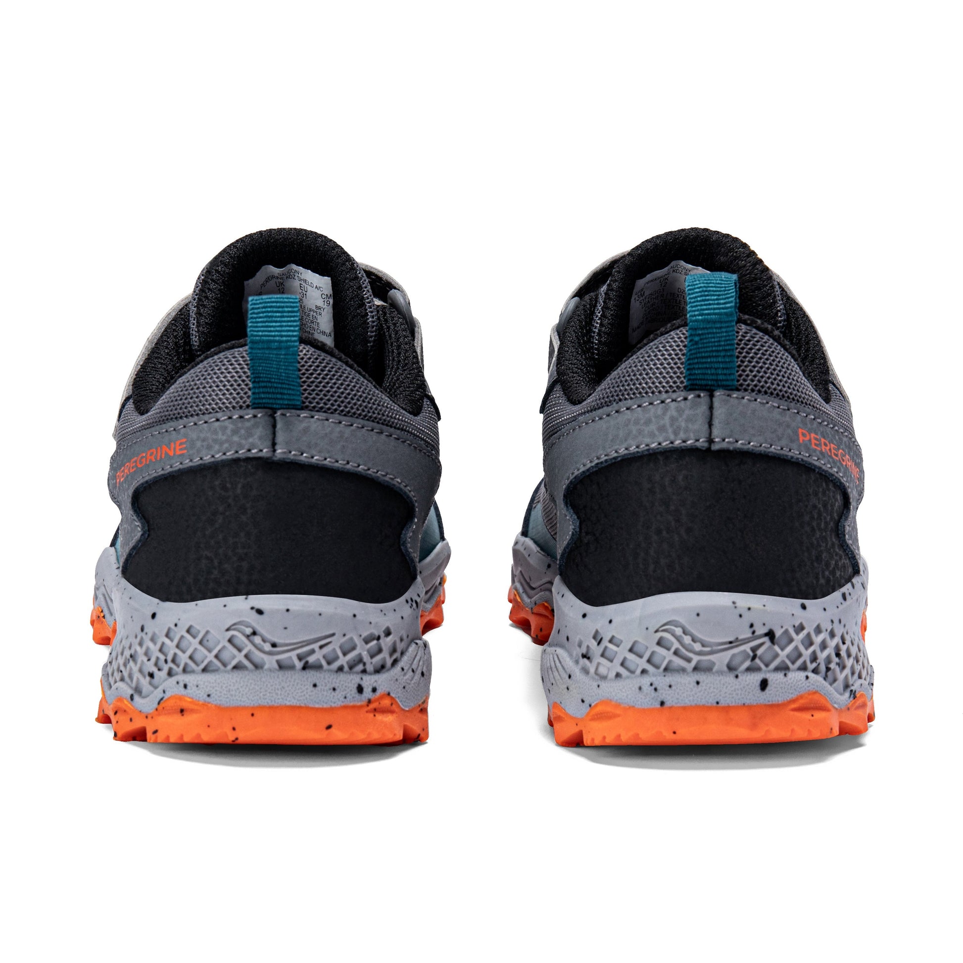 Peregrine KDZ A/C Shield Sneaker - Big Kid Grey/Teal