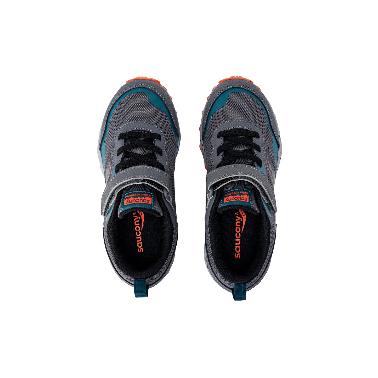 Peregrine KDZ A/C Shield Sneaker - Big Kid Grey/Teal