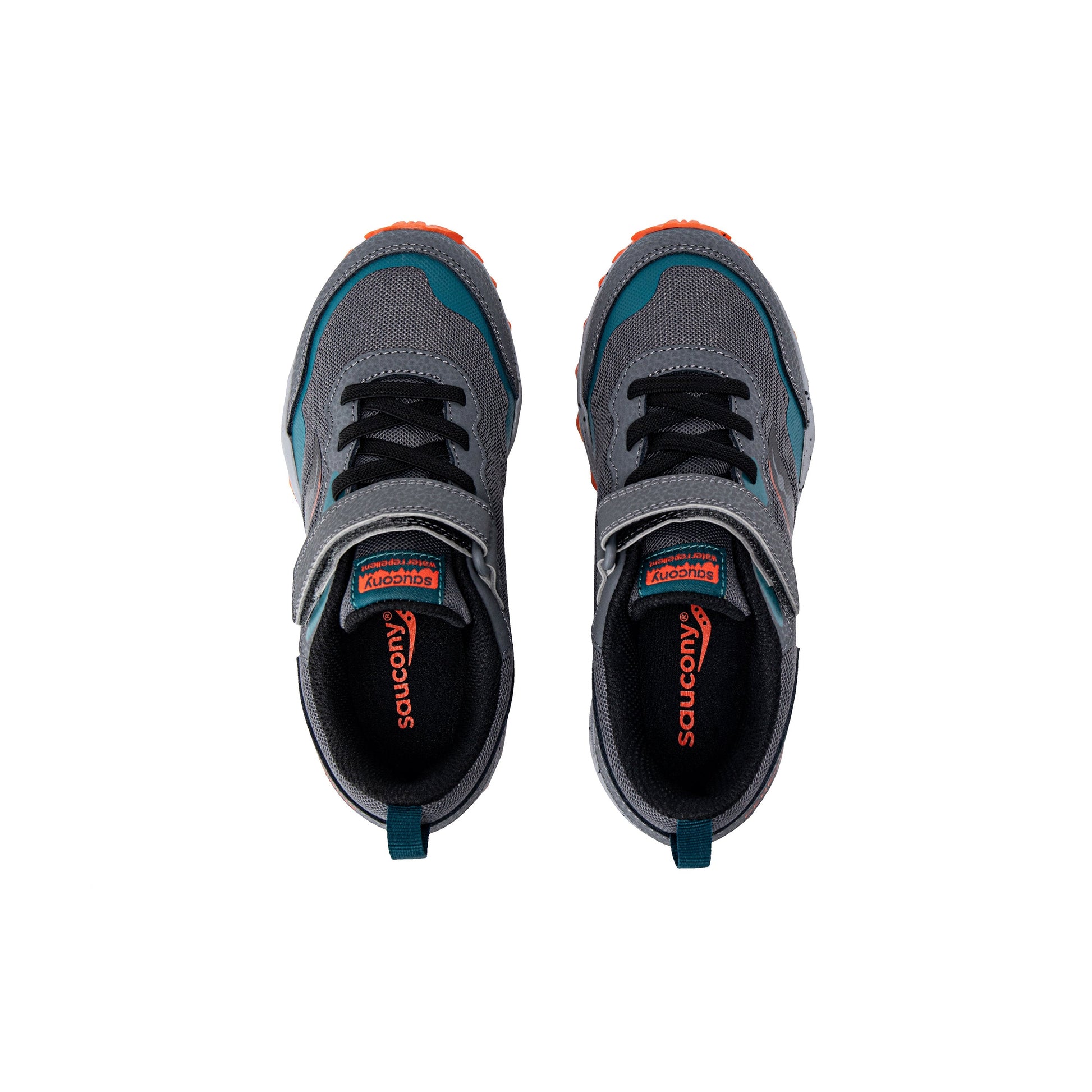 Peregrine KDZ A/C Shield Sneaker - Big Kid Grey/Teal
