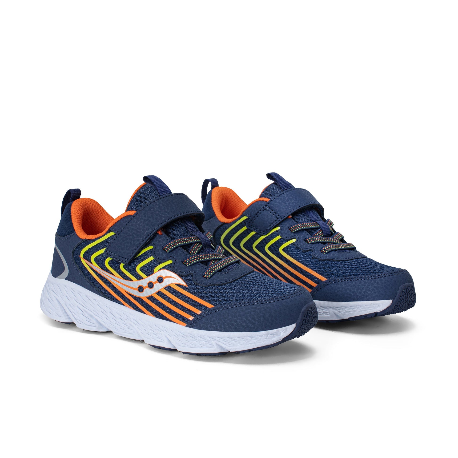 Wind 3.0 A/C Sneaker - Big Kid Navy/Orange