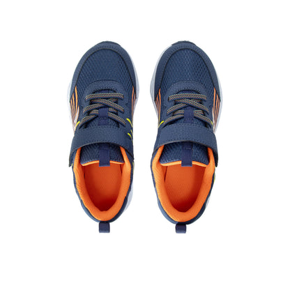 Wind 3.0 A/C Sneaker - Big Kid Navy/Orange