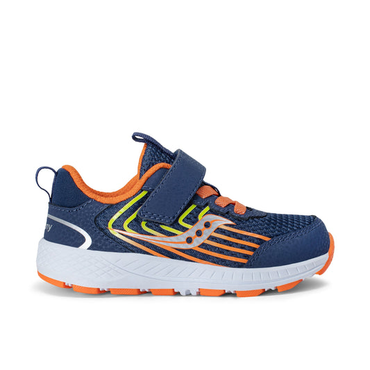 Wind 3.0 Jr. Sneaker - Big Kid Navy/Orange