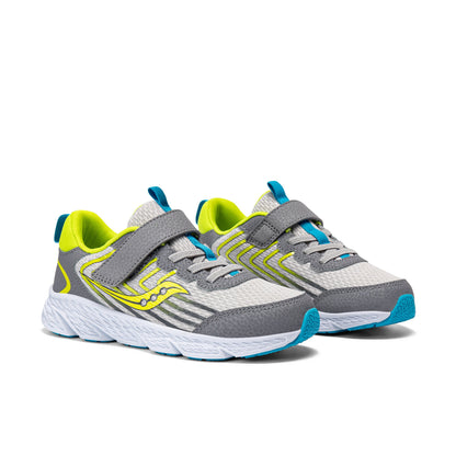 Wind 3.0 A/C Sneaker - Big Kid Grey/Green