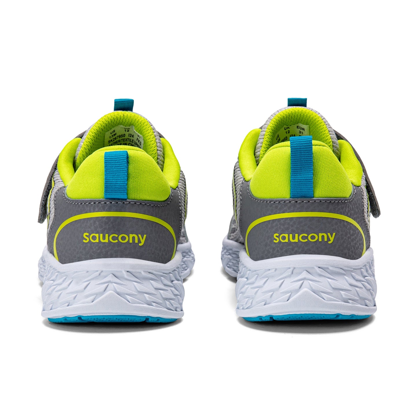 Wind 3.0 A/C Sneaker - Big Kid Grey/Green