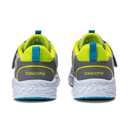 Wind 3.0 A/C Sneaker - Big Kid Grey/Green