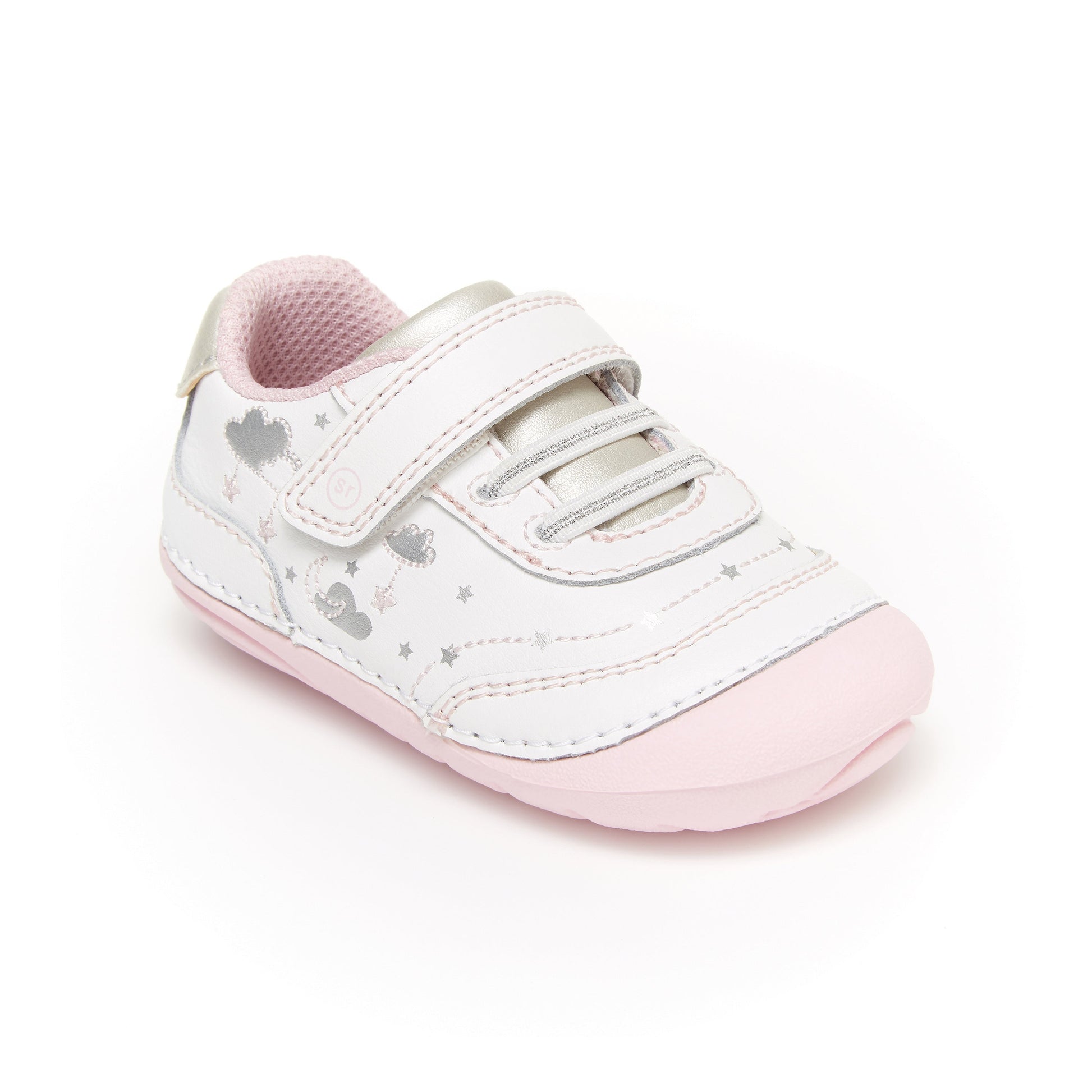 Adalyn Sneaker - Little Kid White/Silver