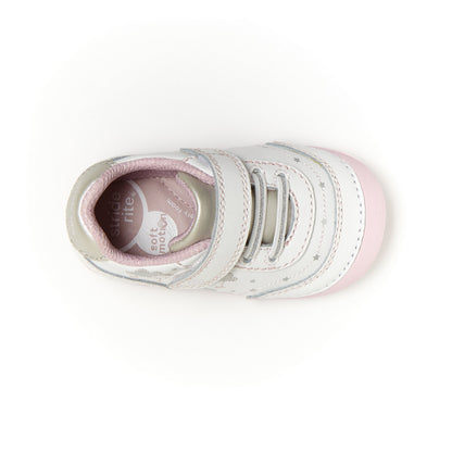 Adalyn Sneaker - Little Kid White/Silver