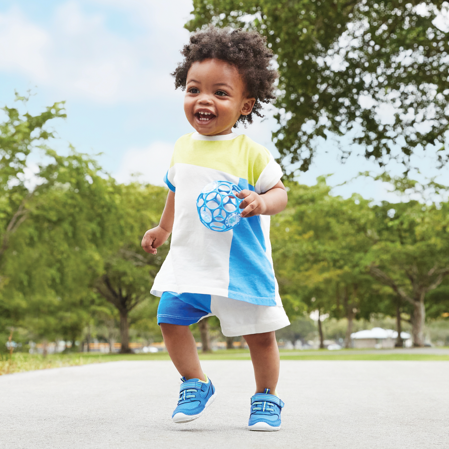 Turbo Sneaker - Little Kid Bright Blue