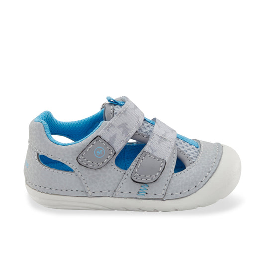 Gaia Sneaker Sandal - Little Kid Grey