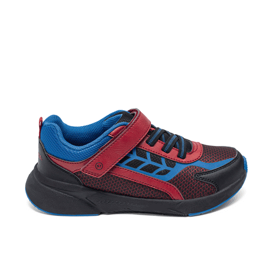 Equilibrium Sneaker - Big Kid Black/Red