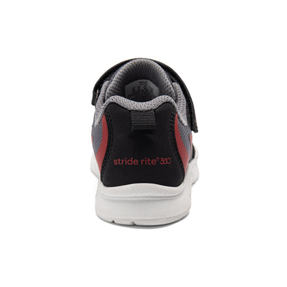 Ridley Sneaker - Little Kid Black/Red