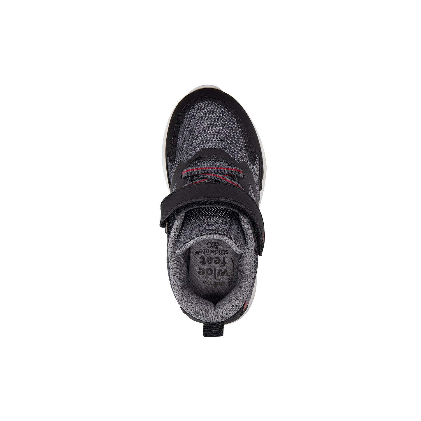 Ridley Sneaker - Big Kid Black/Red