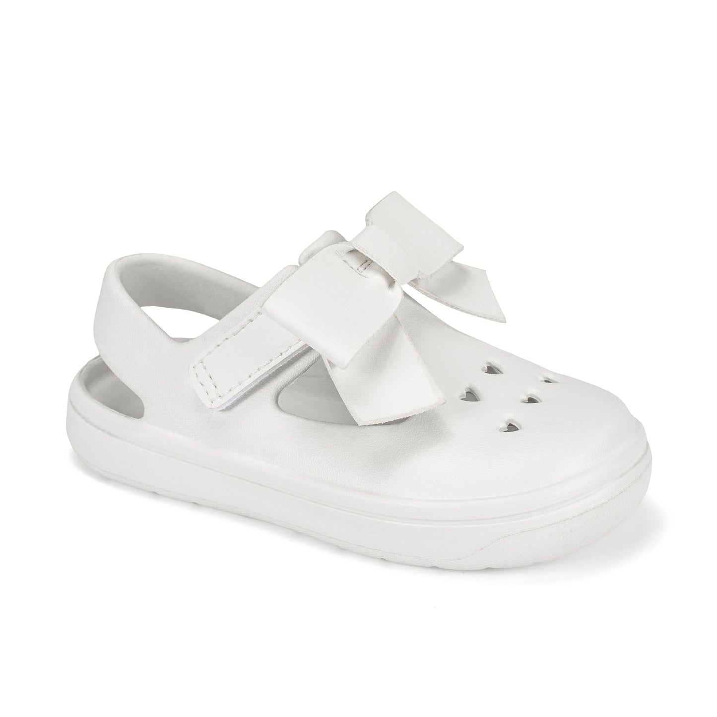 Kamila Sandal - Big Kid White