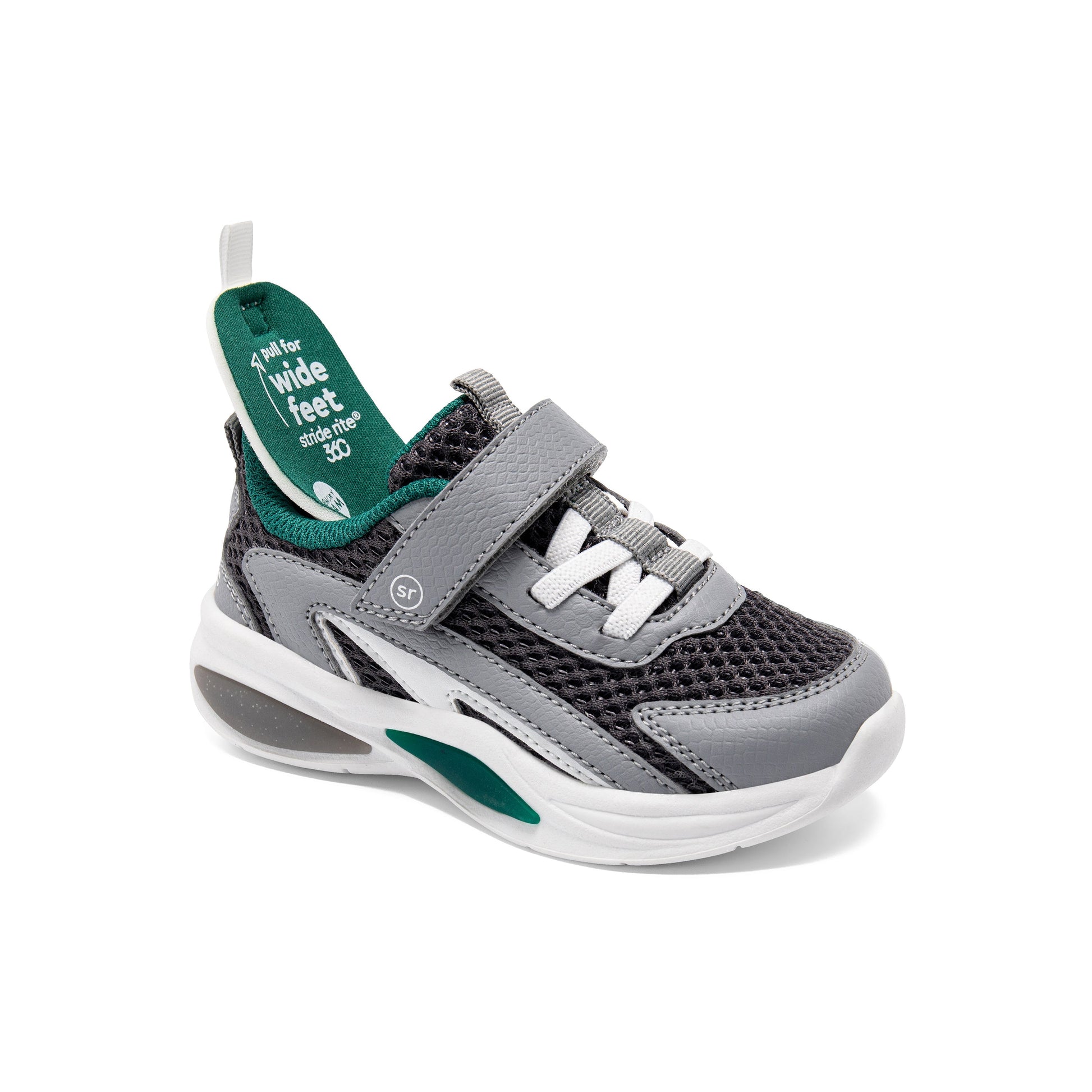 Logan Sneaker - Big Kid Grey