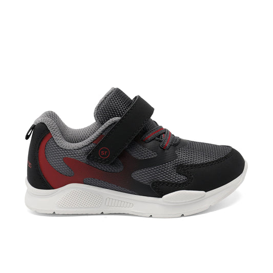 Ridley Sneaker - Big Kid Black/Red