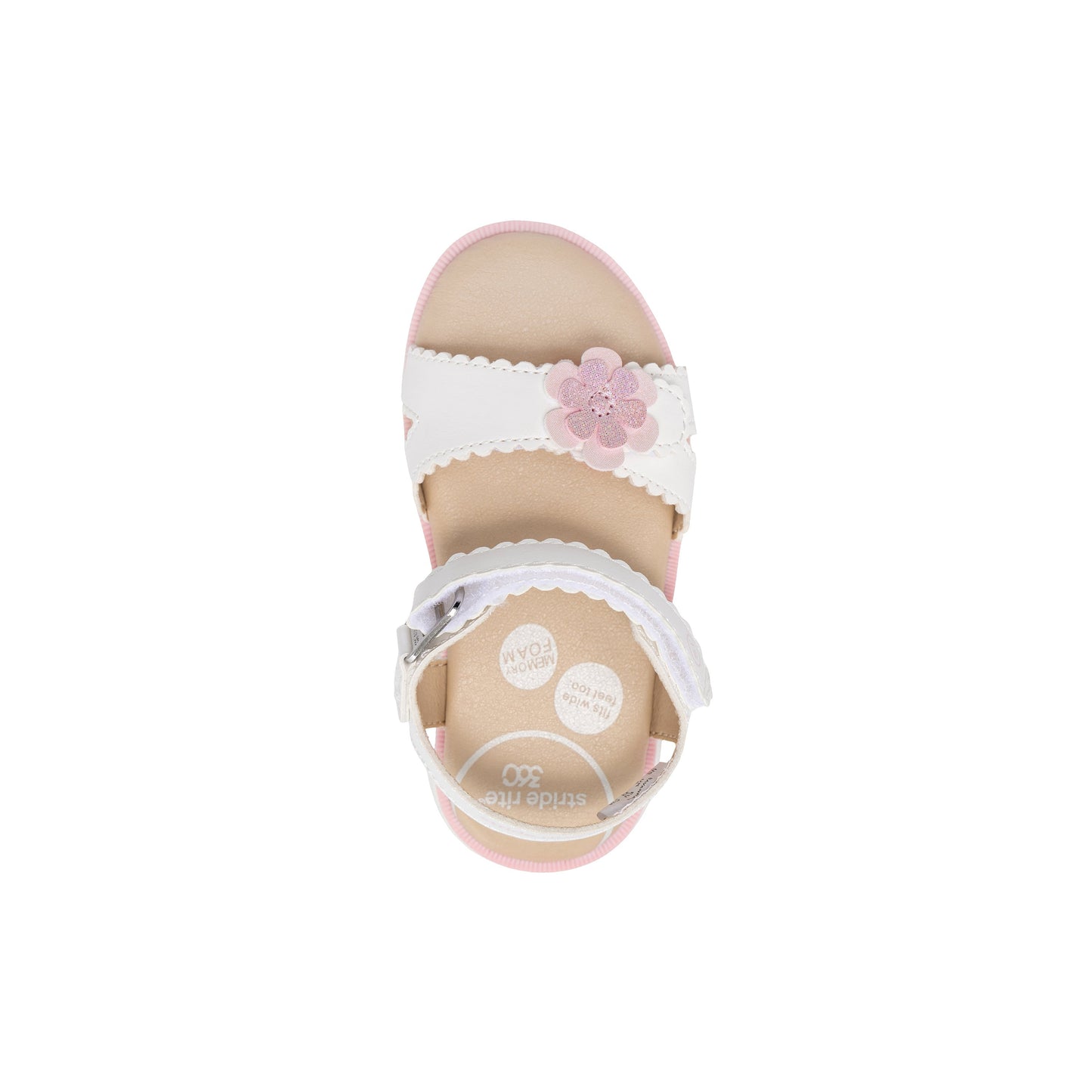Savannah Sandal - Little Kid White