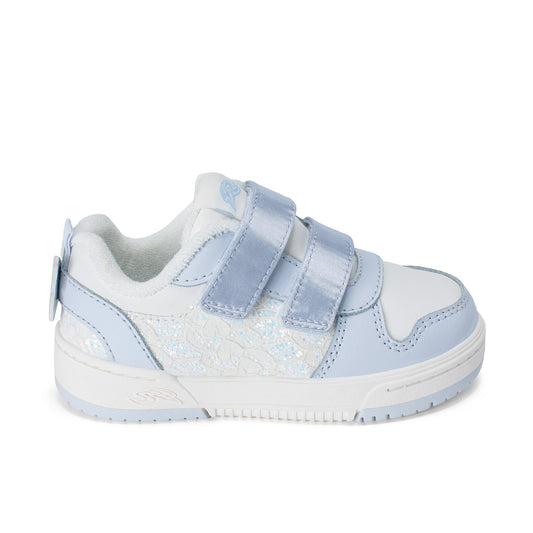Denver Sneaker - Big Kid Blue Satin