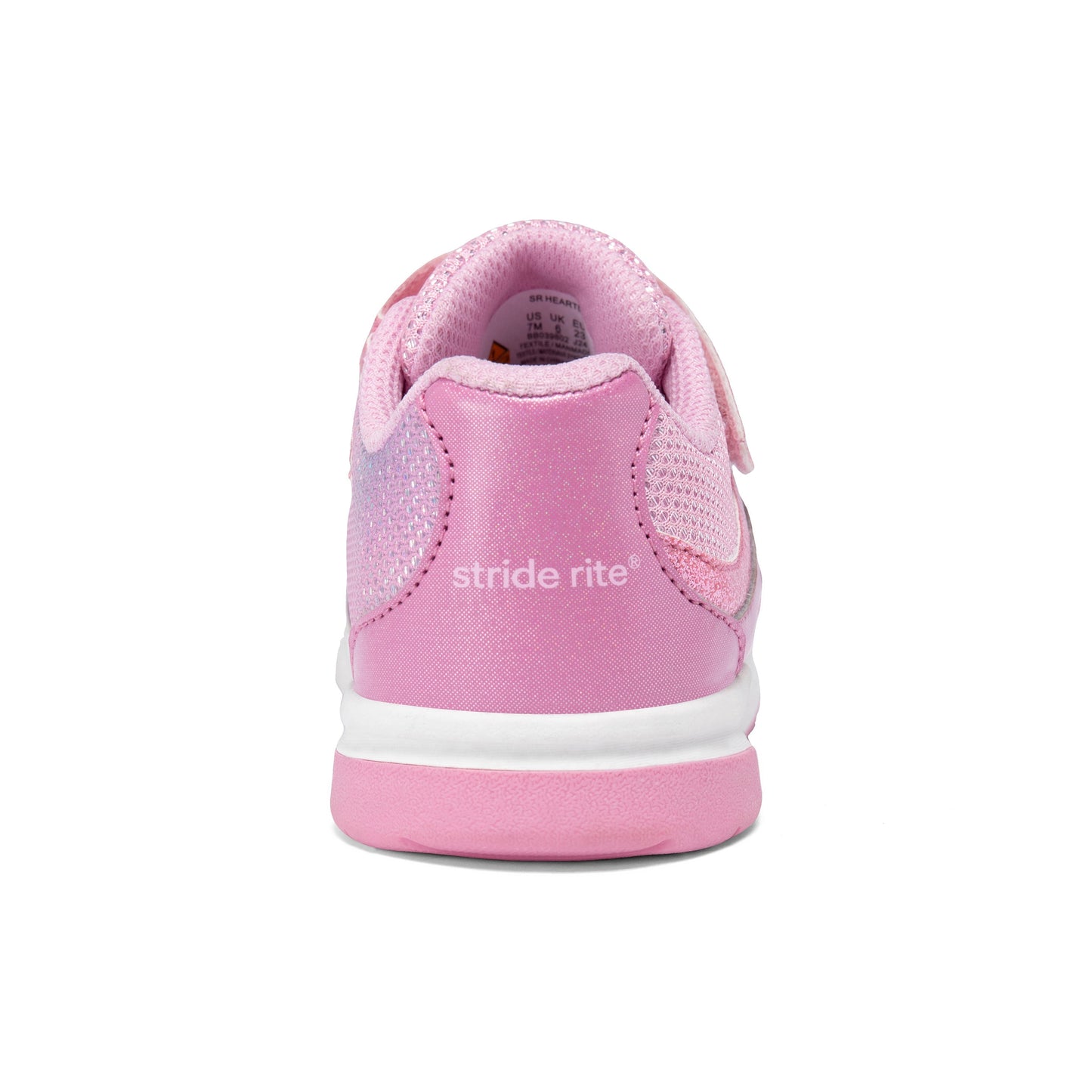 Heart Light Sneaker - Big Kid Pink