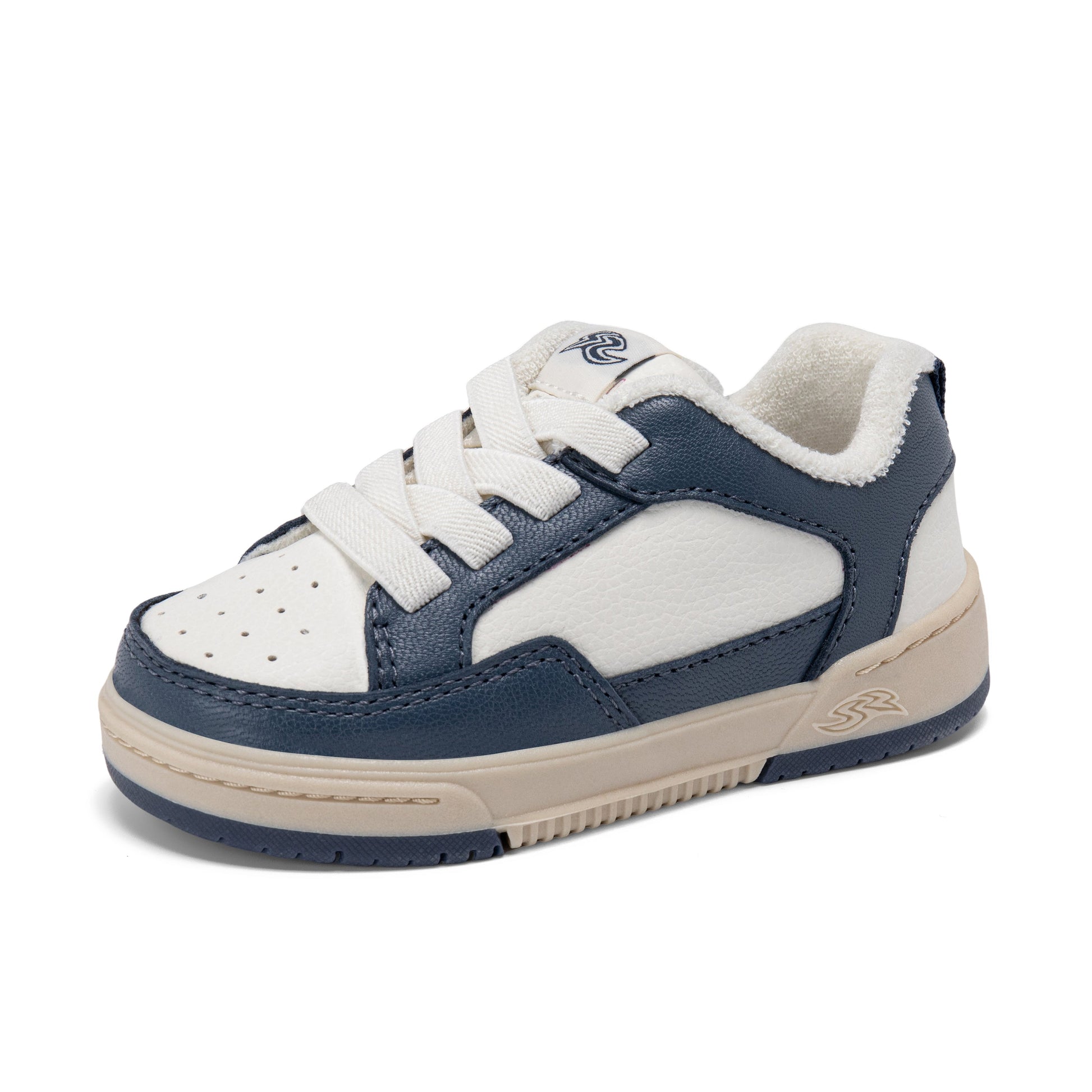 Osaka Sneaker - Big Kid White/Navy