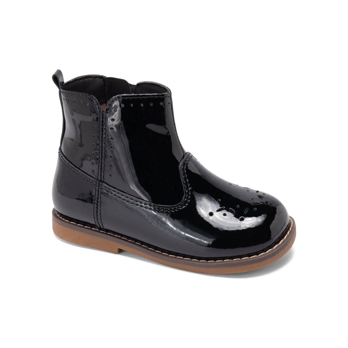 Stella Boot - Big Kid Black Patent