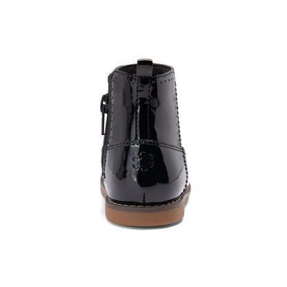 Stella Boot - Big Kid Black Patent