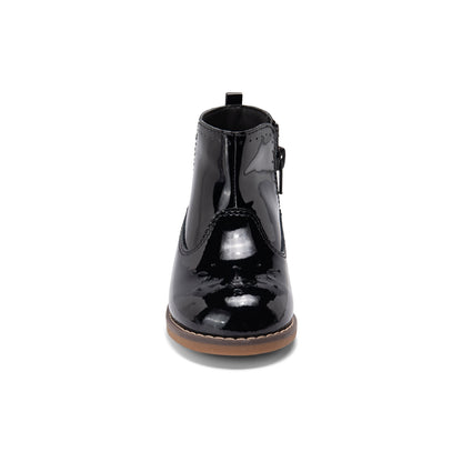 Stella Boot - Big Kid Black Patent