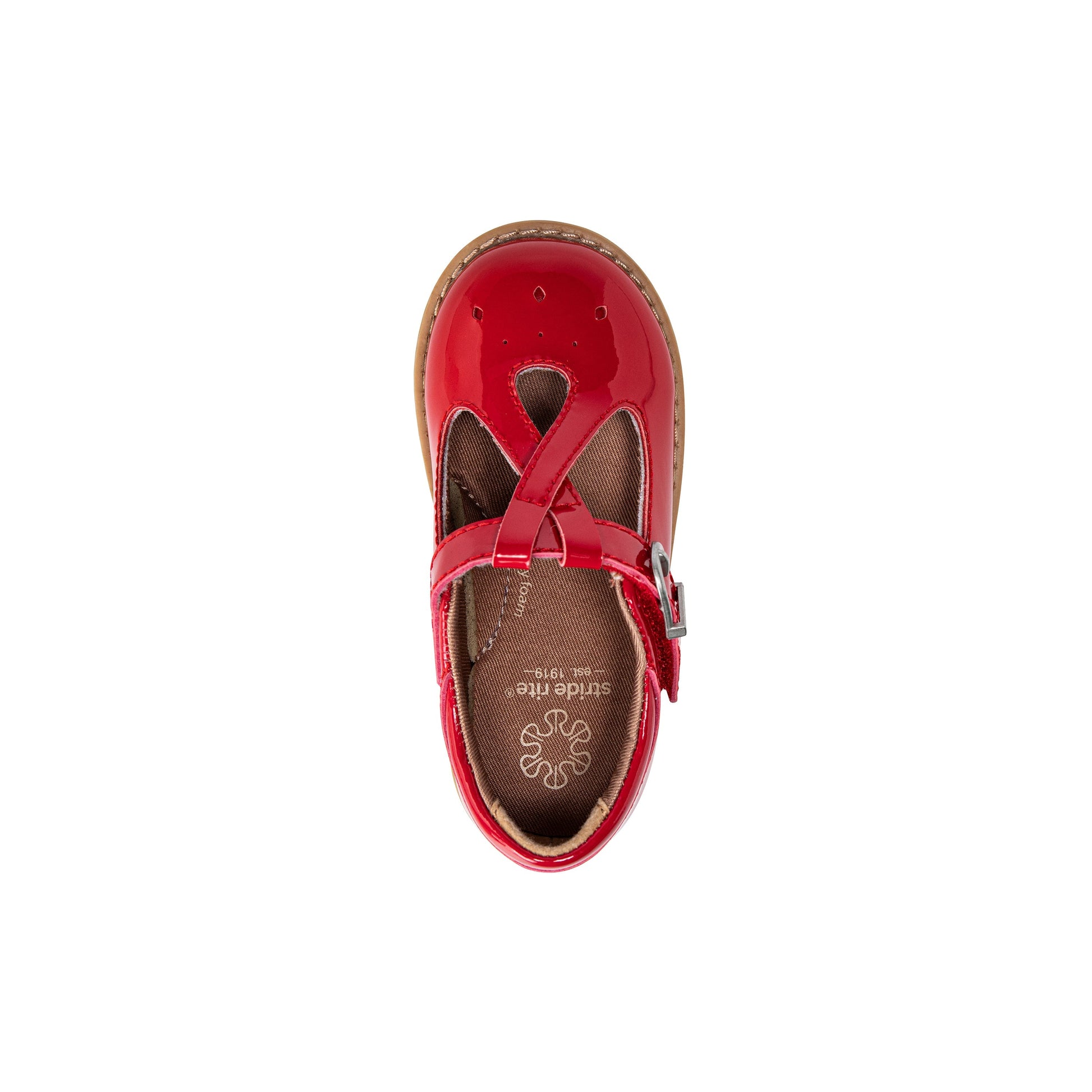 Susie Mary Jane - Big Kid Red Patent