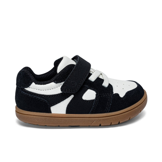 London Sneaker - Big Kid Black/White