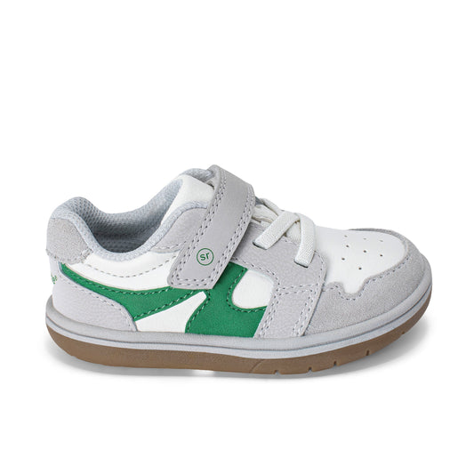London Sneaker - Big Kid White/Green