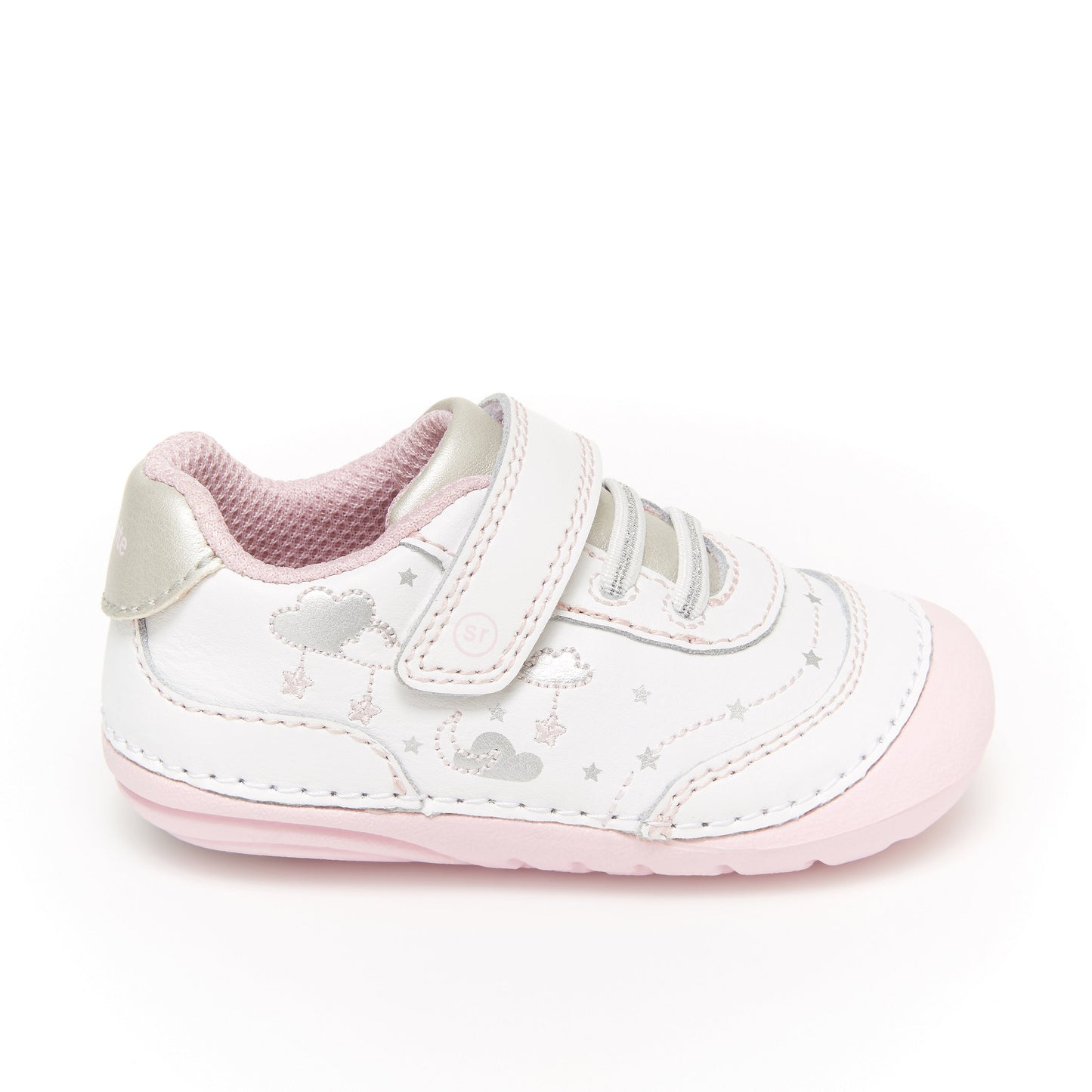 Adalyn Sneaker - Little Kid White/Silver
