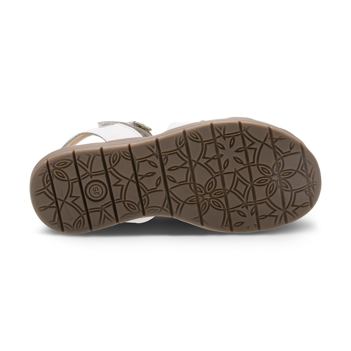 Summer Time Sandal - Big Kid White