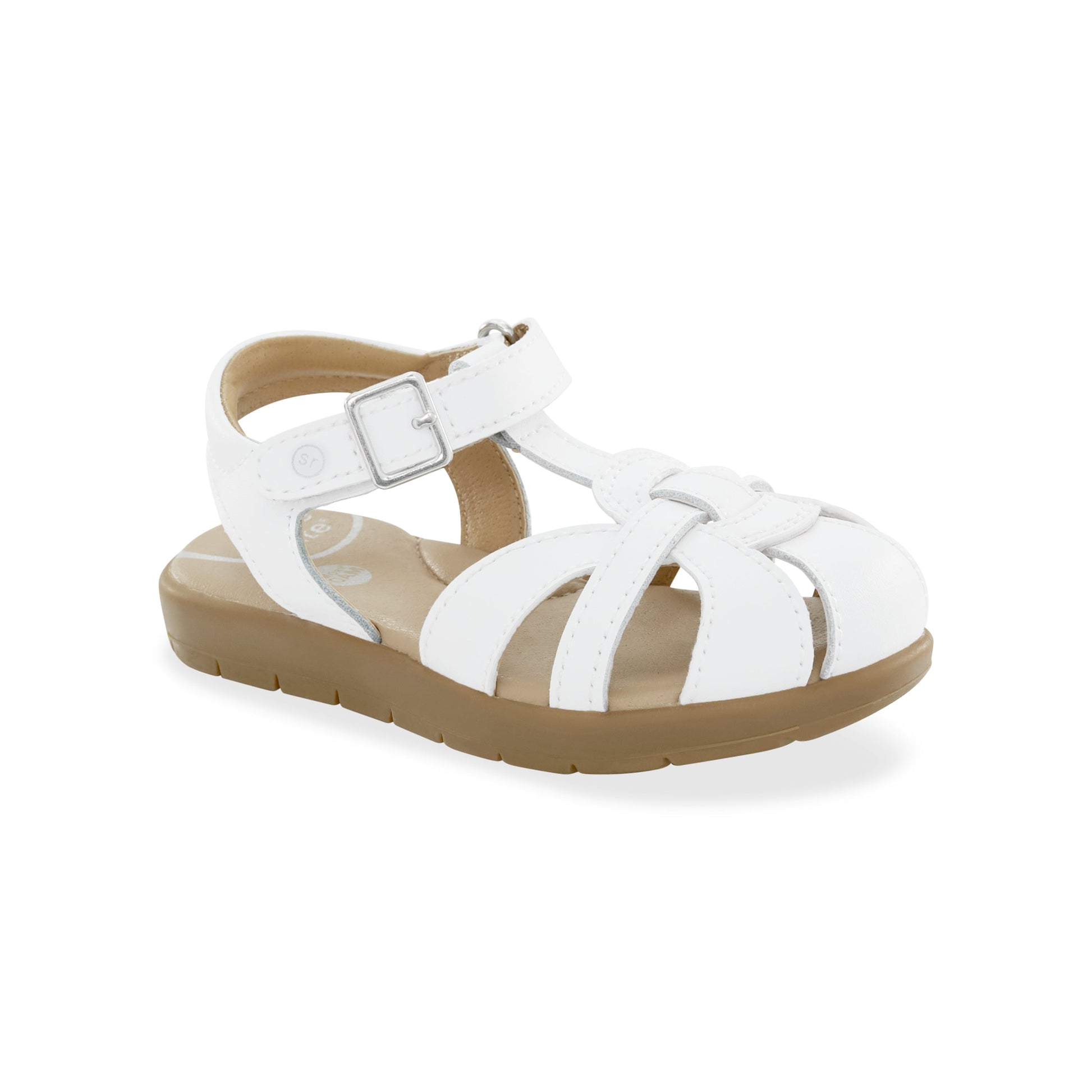 Summer Time Sandal - Little Kid White