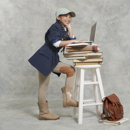 Wynona Western Boot - Big Kid Taupe