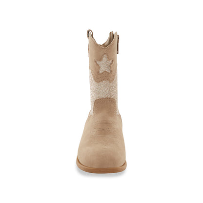 Wynona Western Boot - Big Kid Taupe