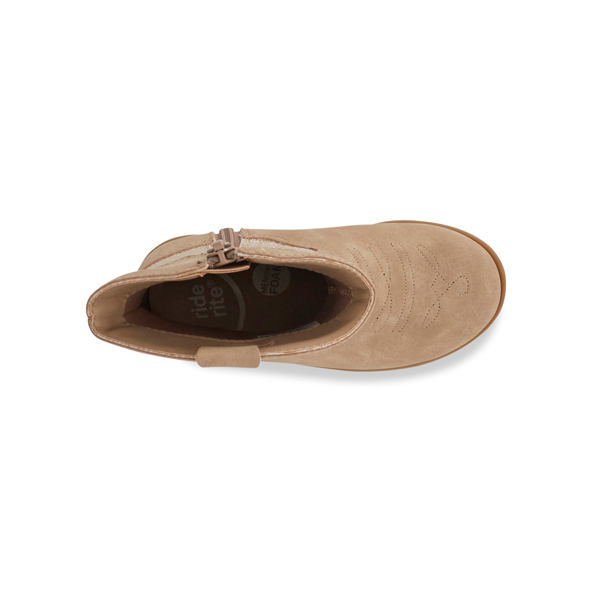 Wynona Western Boot - Big Kid Taupe