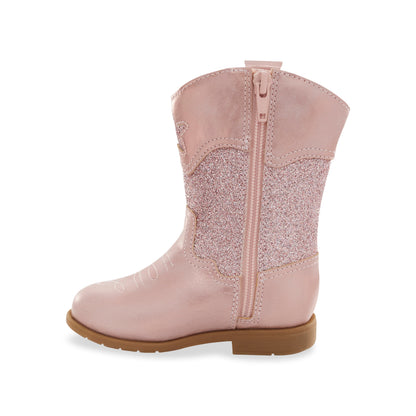 Wynona Western Boot - Big Kid Blush