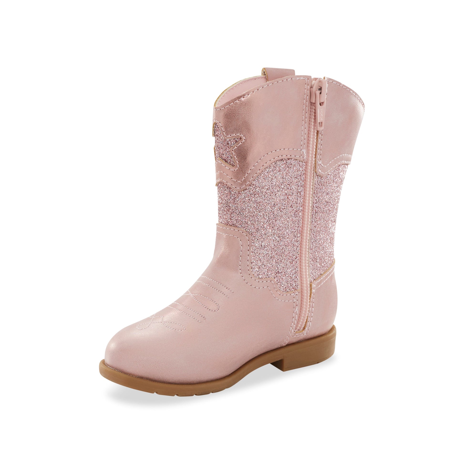 Wynona Western Boot - Big Kid Blush