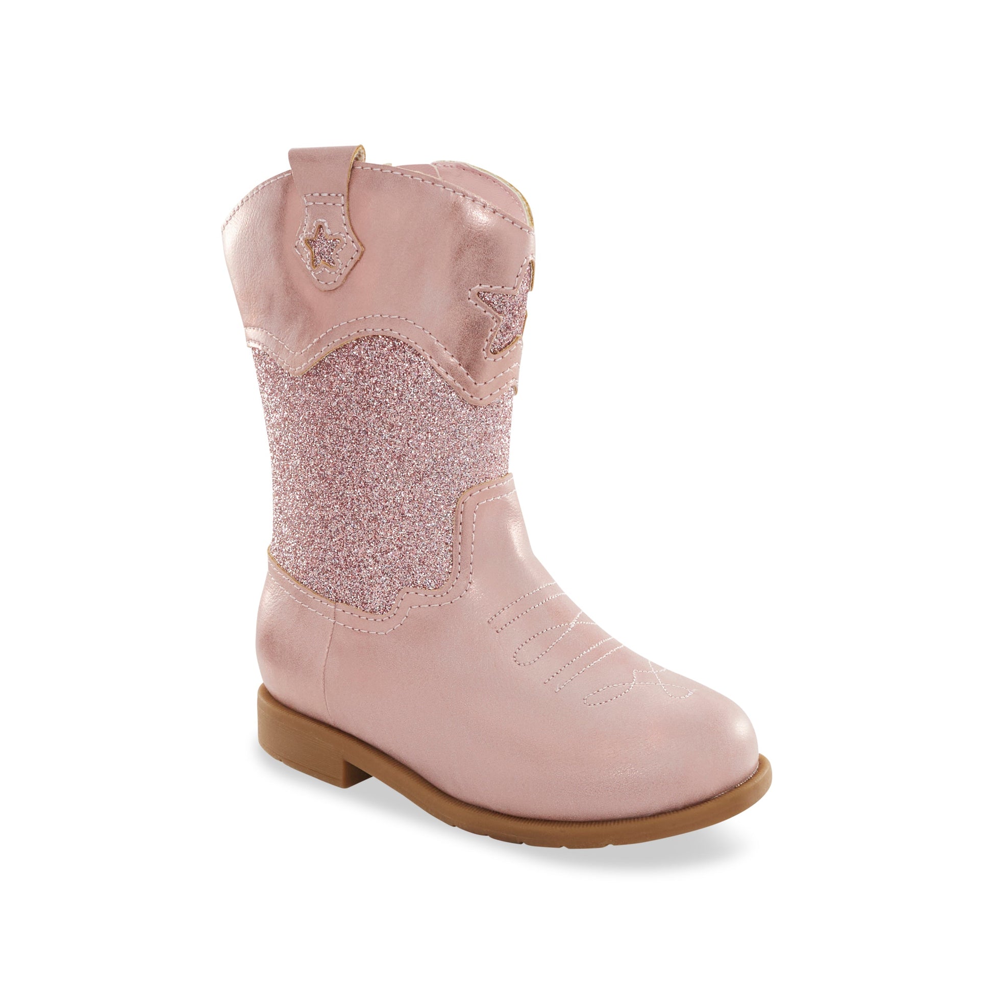 Wynona Western Boot - Big Kid Blush