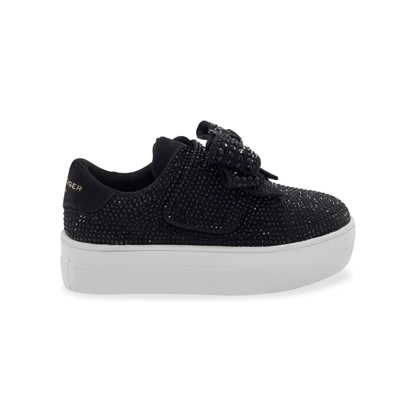 Mini Laney Bow Sneaker - Little Kid Black/White