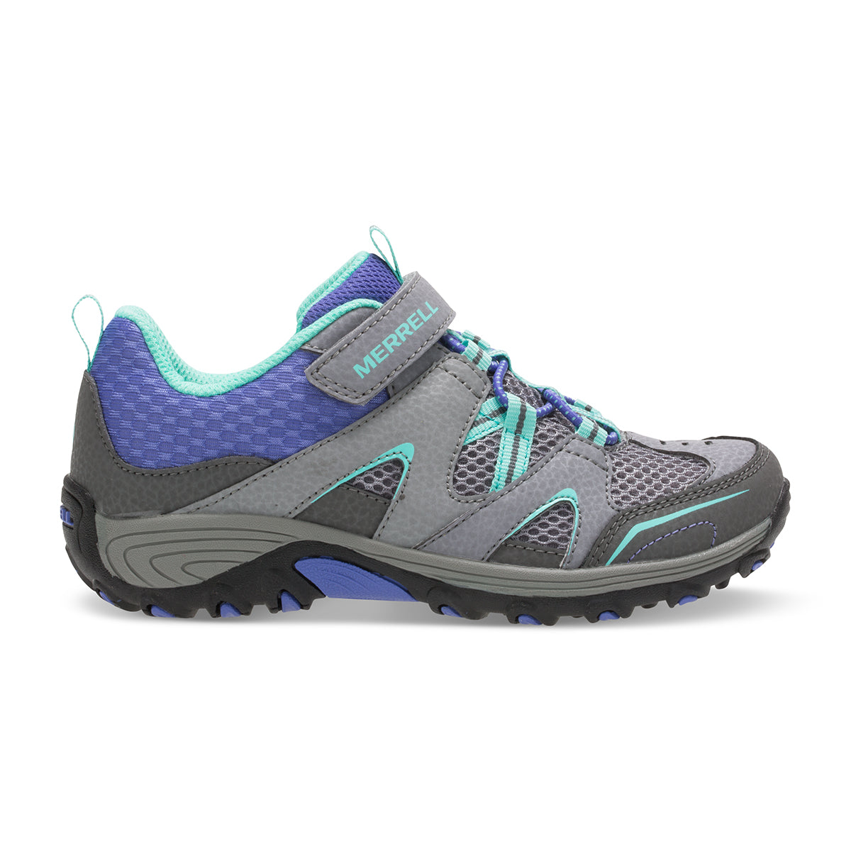Trail Chaser Sneaker - Big Kid Grey/Multi